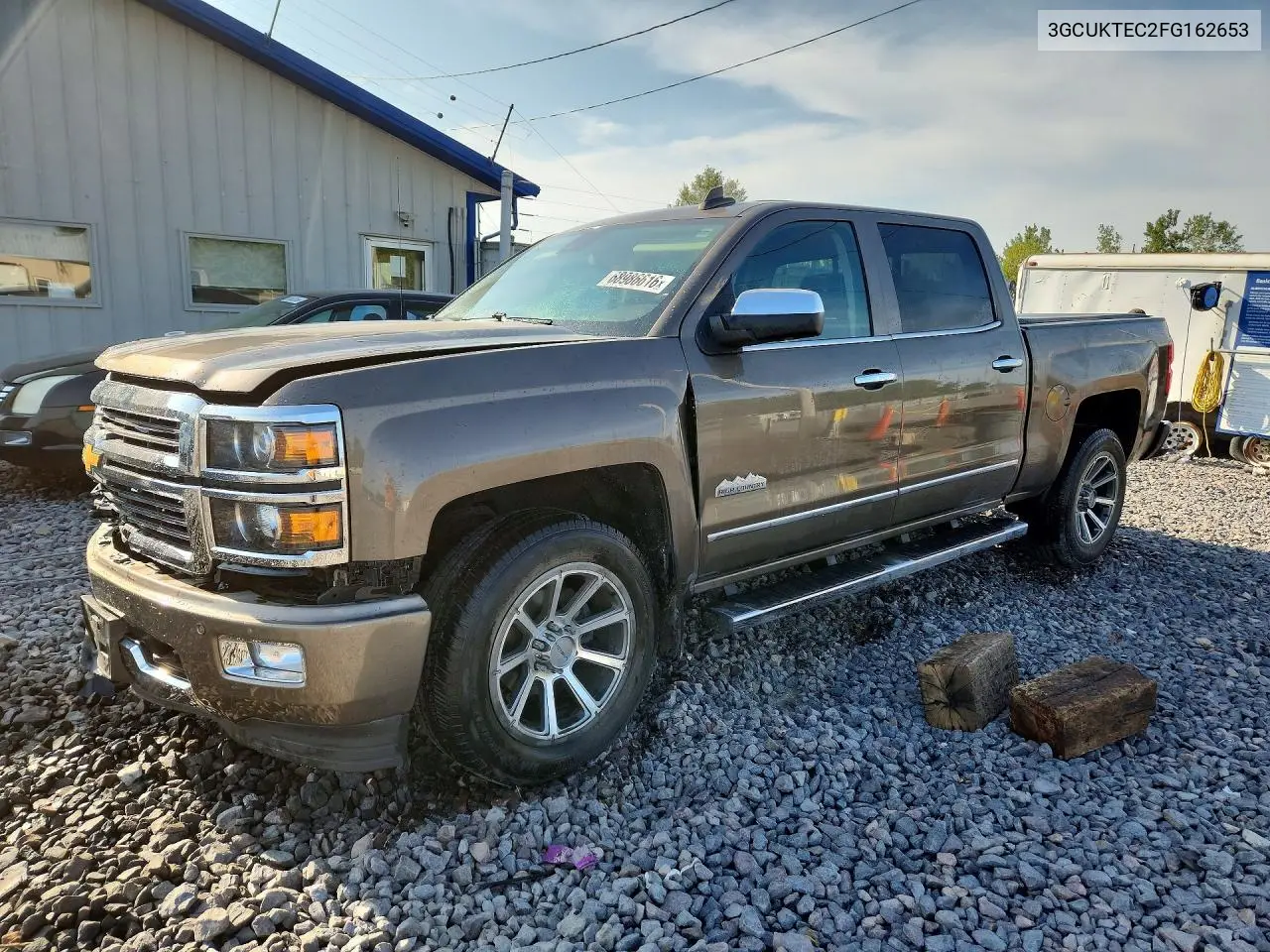 CHEVROLET SILVERADO 2015, VIN 3GCUKTEC2FG162653