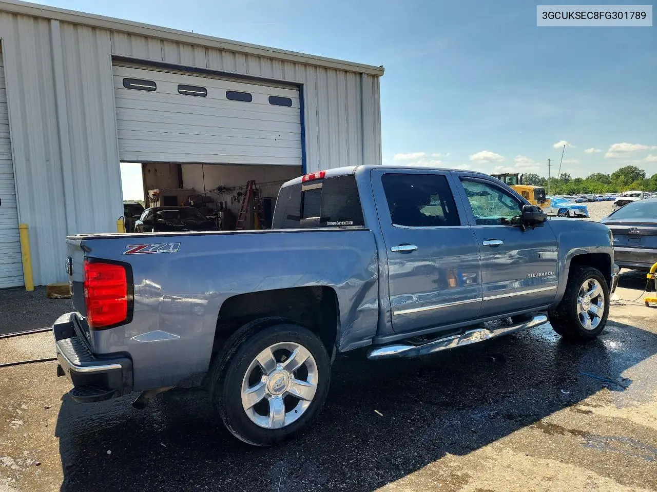 2015 CHEVROLET SILVERADO VIN 3GCUKSEC8FG301789 — фото 3