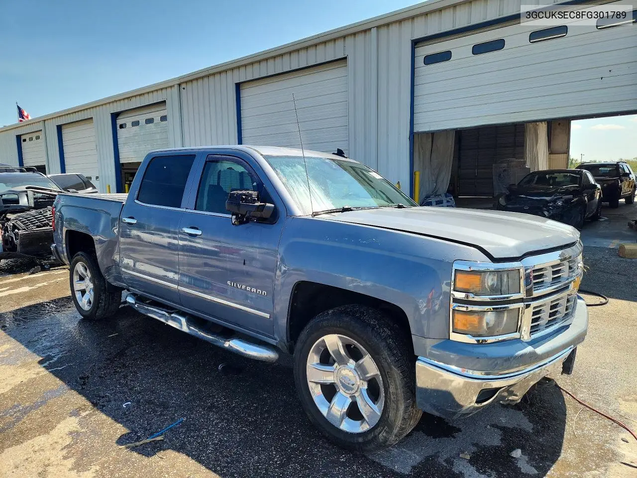 2015 CHEVROLET SILVERADO VIN 3GCUKSEC8FG301789 — фото 4