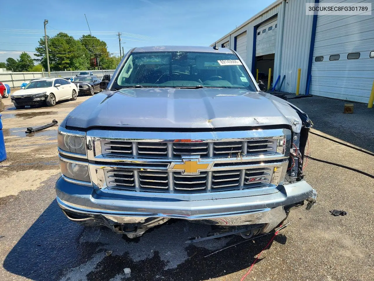 2015 CHEVROLET SILVERADO VIN 3GCUKSEC8FG301789 — фото 5