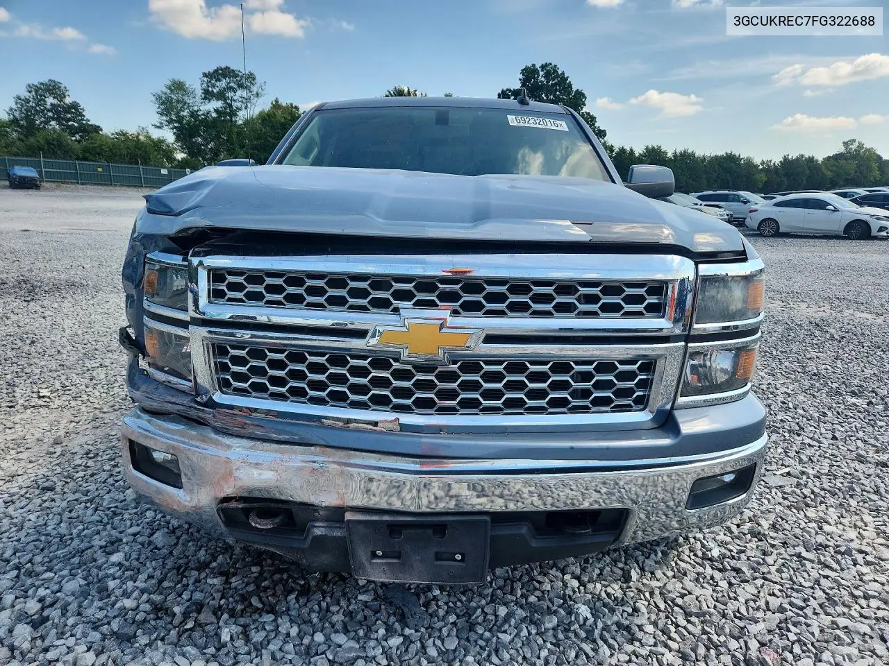 2015 CHEVROLET SILVERADO VIN 3GCUKREC7FG322688 — фото 5