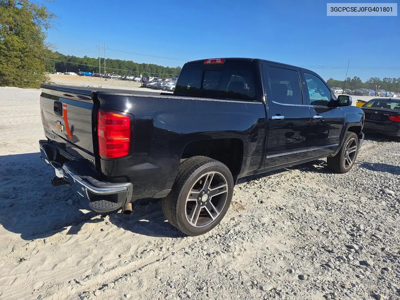 2015 CHEVROLET SILVERADO VIN 3GCPCSEJ0FG401801 — фото 3