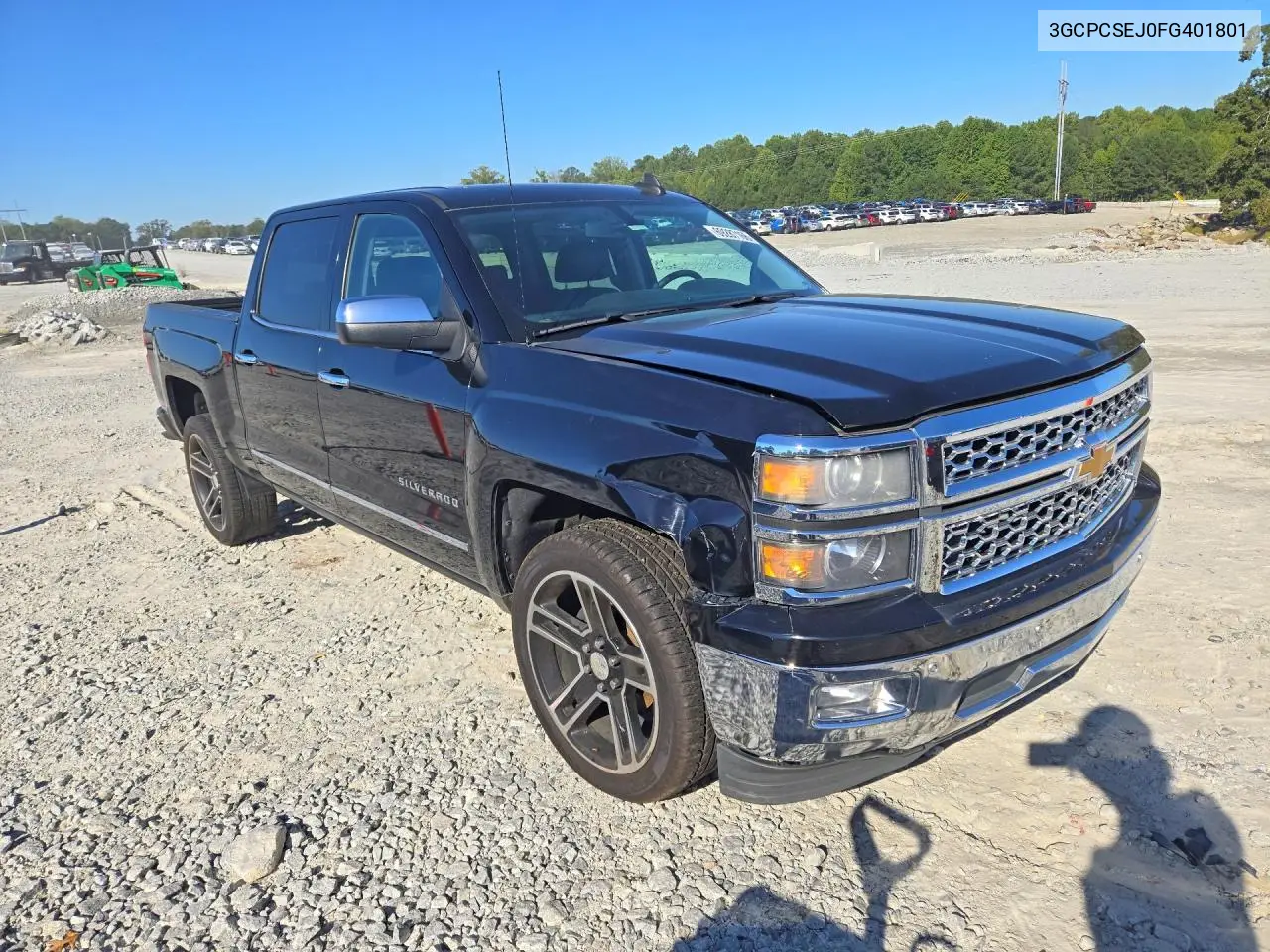 2015 CHEVROLET SILVERADO VIN 3GCPCSEJ0FG401801 — фото 4