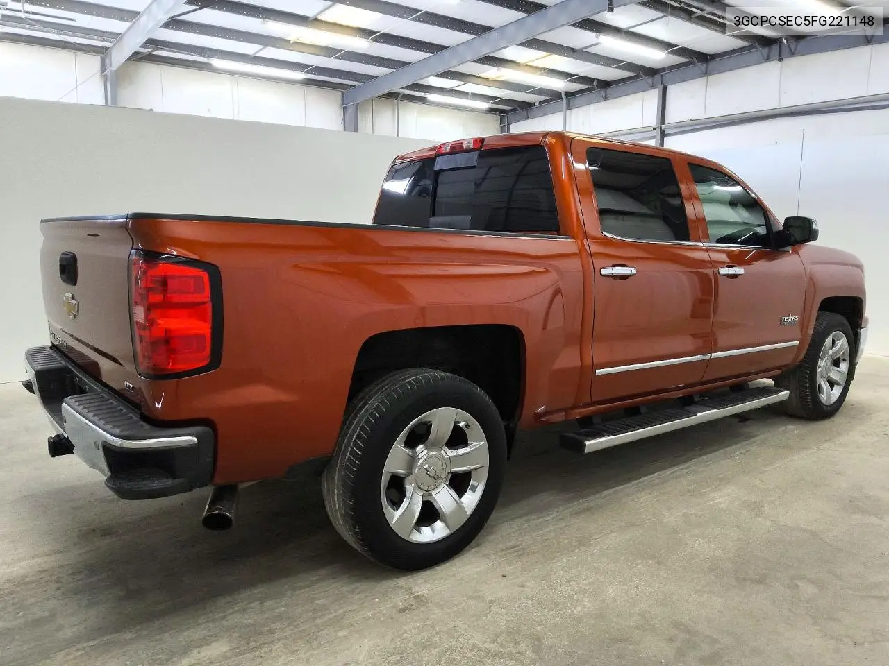 2015 CHEVROLET SILVERADO VIN 3GCPCSEC5FG221148 — фото 3