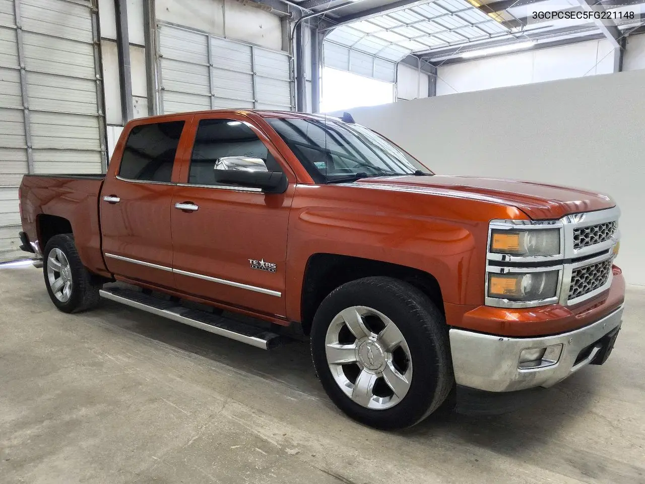 2015 CHEVROLET SILVERADO VIN 3GCPCSEC5FG221148 — фото 4