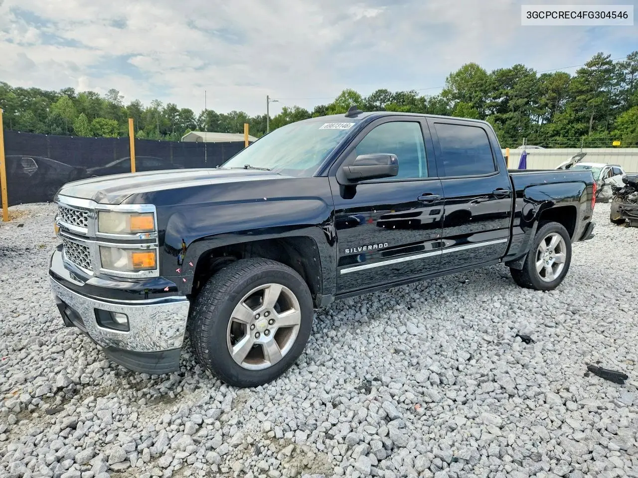 CHEVROLET SILVERADO 2015, VIN 3GCPCREC4FG304546