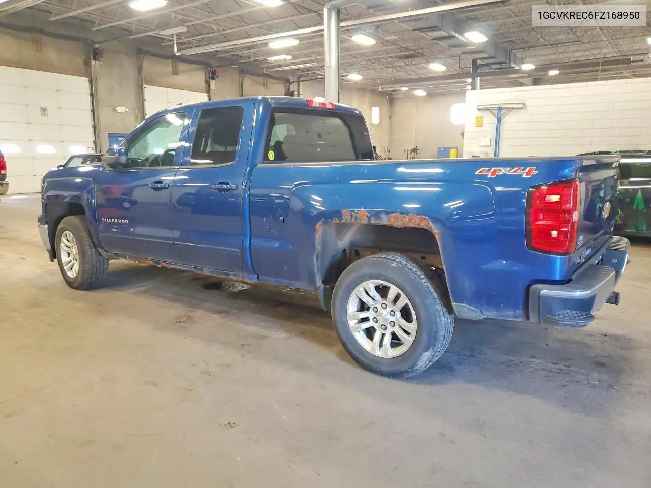 2015 CHEVROLET SILVERADO VIN 1GCVKREC6FZ168950 — фото 2