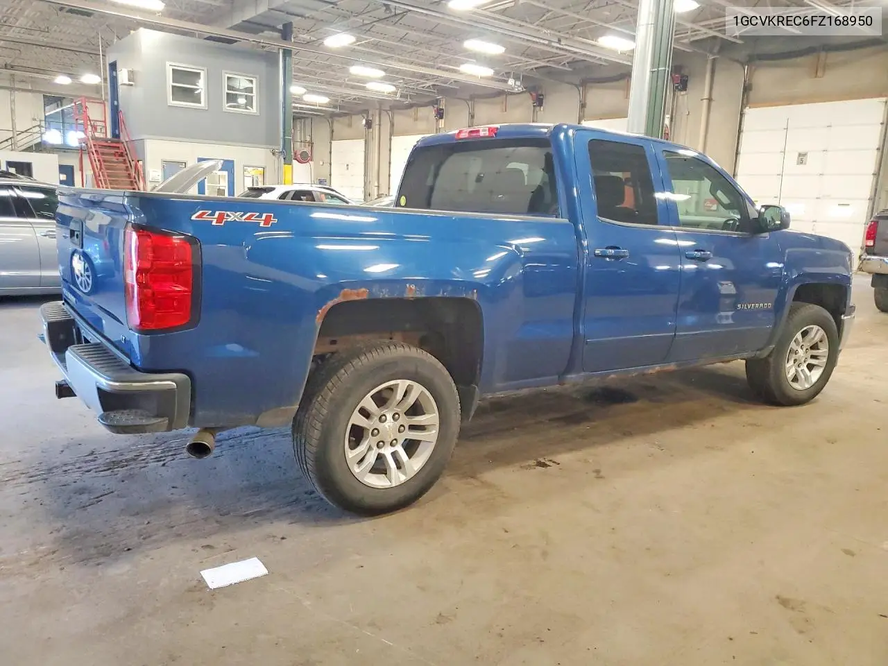 2015 CHEVROLET SILVERADO VIN 1GCVKREC6FZ168950 — фото 3