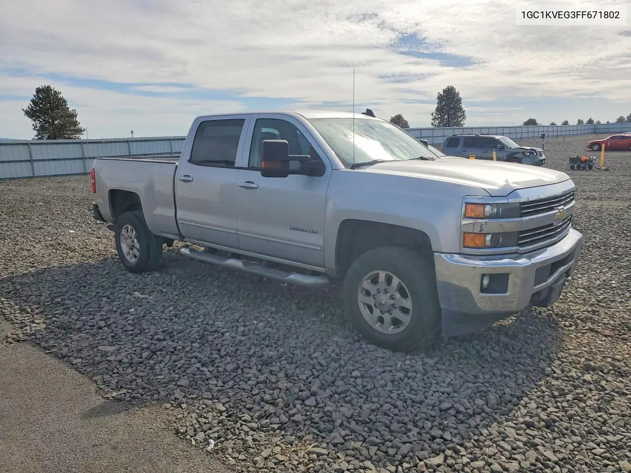 2015 CHEVROLET SILVERADO VIN 1GC1KVEG3FF671802 — фото 4