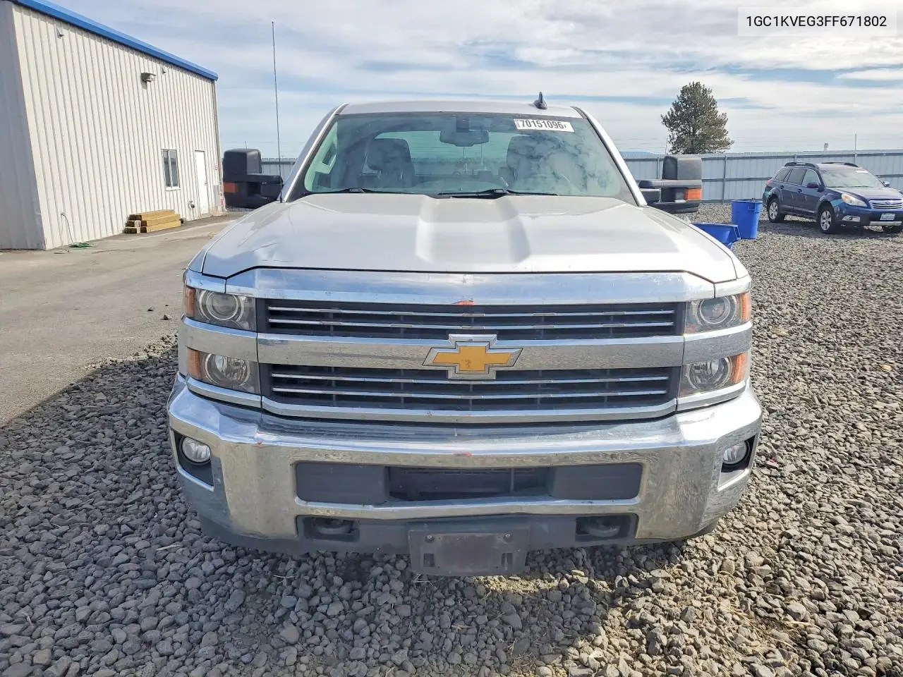 2015 CHEVROLET SILVERADO VIN 1GC1KVEG3FF671802 — фото 5