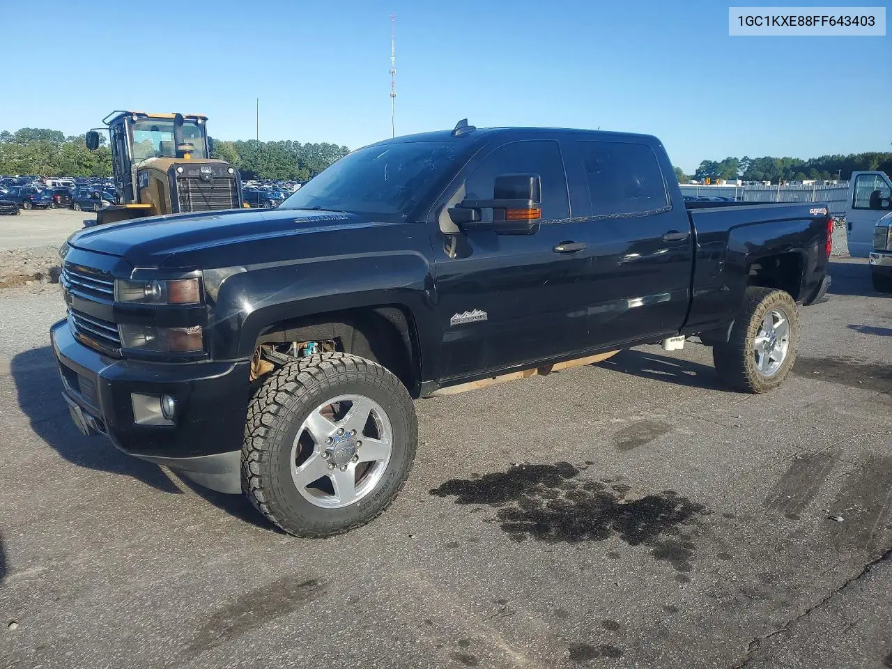 CHEVROLET SILVERADO 2015, VIN 1GC1KXE88FF643403