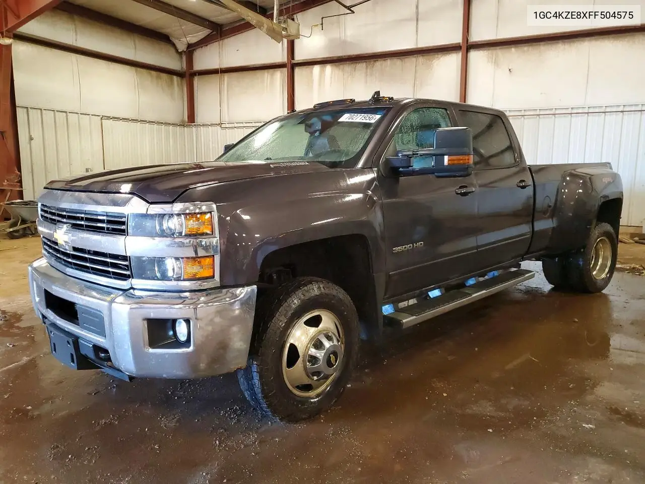 CHEVROLET SILVERADO 2015, VIN 1GC4KZE8XFF504575