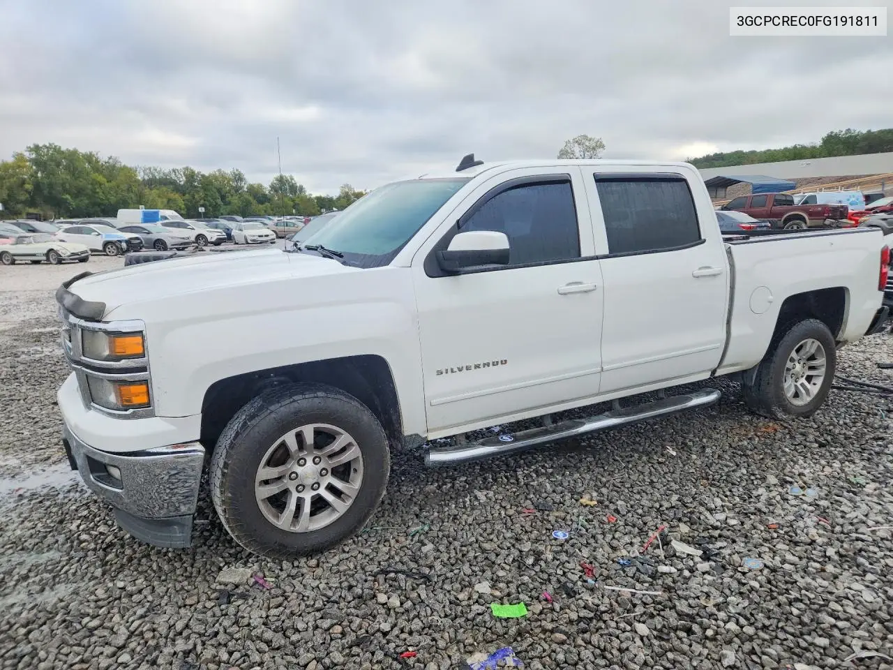 CHEVROLET SILVERADO 2015, VIN 3GCPCREC0FG191811