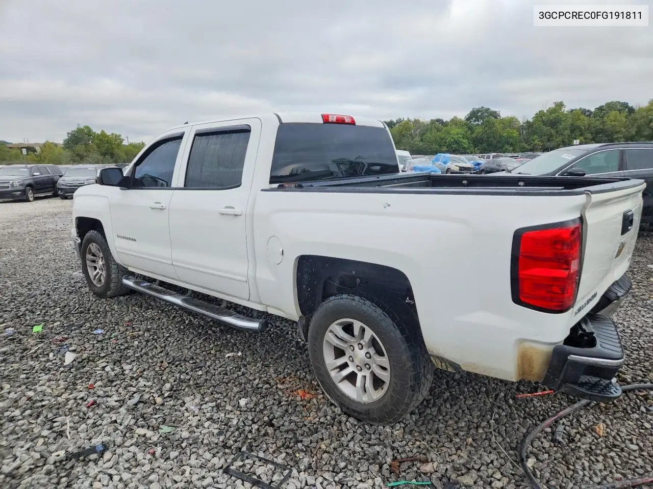 2015 CHEVROLET SILVERADO VIN 3GCPCREC0FG191811 — фото 2