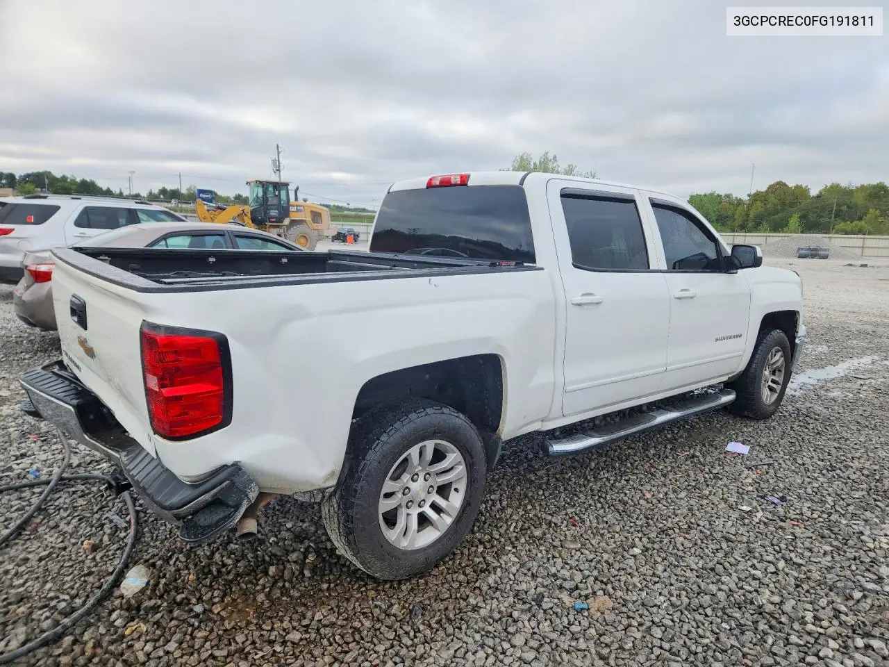 2015 CHEVROLET SILVERADO VIN 3GCPCREC0FG191811 — фото 3