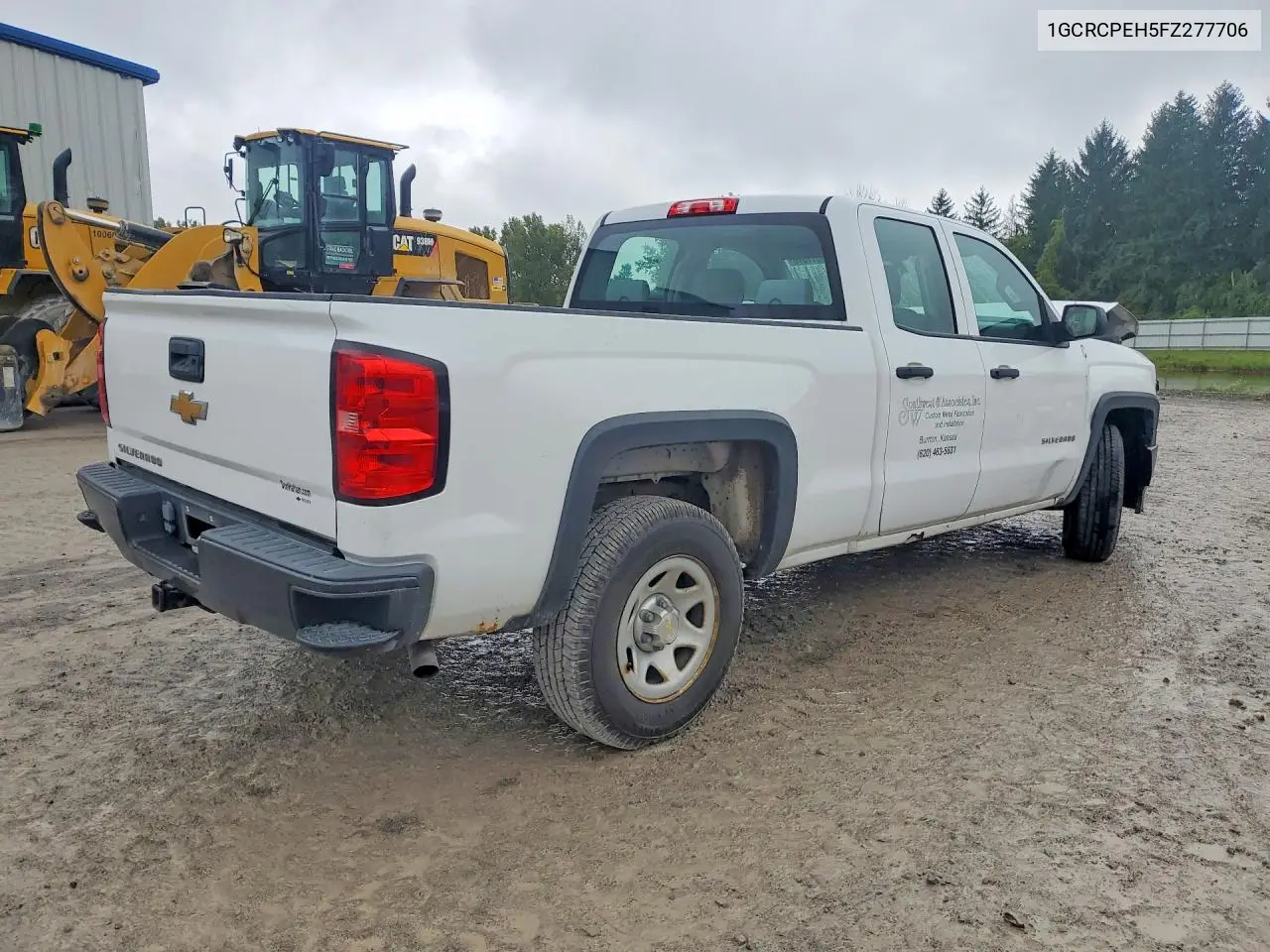 2015 CHEVROLET SILVERADO VIN 1GCRCPEH5FZ277706 — фото 3