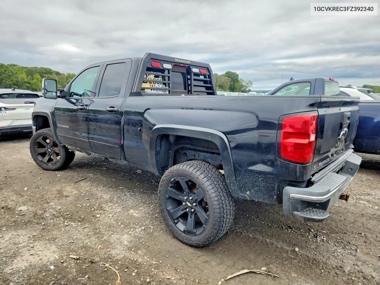 2015 CHEVROLET SILVERADO VIN 1GCVKREC3FZ392340 — фото 2