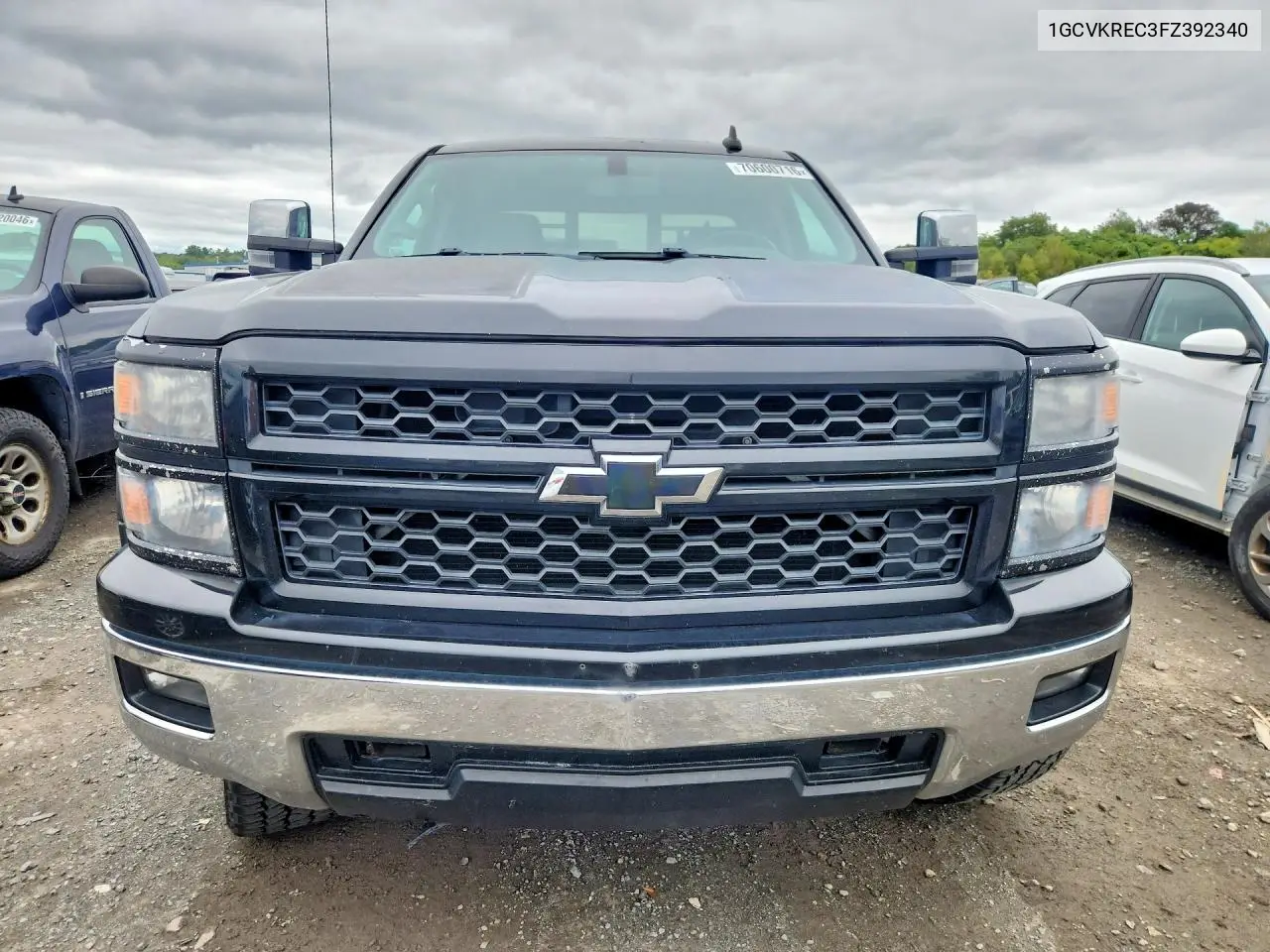2015 CHEVROLET SILVERADO VIN 1GCVKREC3FZ392340 — фото 5
