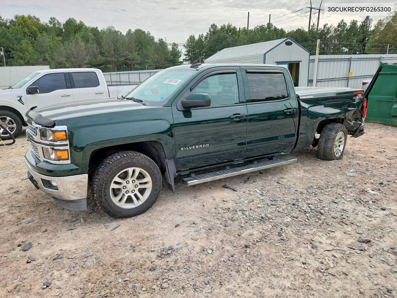 CHEVROLET SILVERADO 2015, VIN 3GCUKREC9FG265300