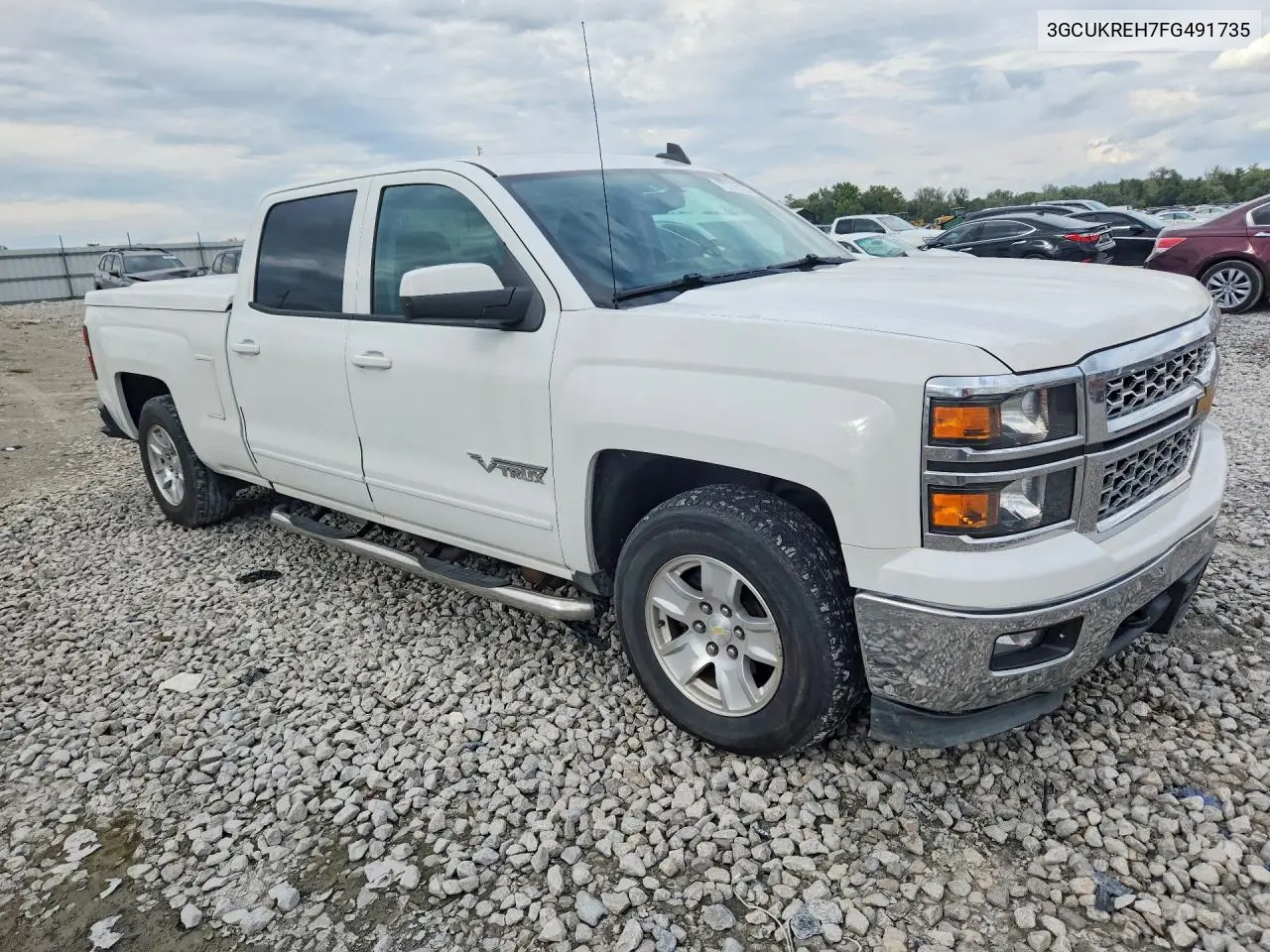 2015 CHEVROLET SILVERADO VIN 3GCUKREH7FG491735 — фото 4