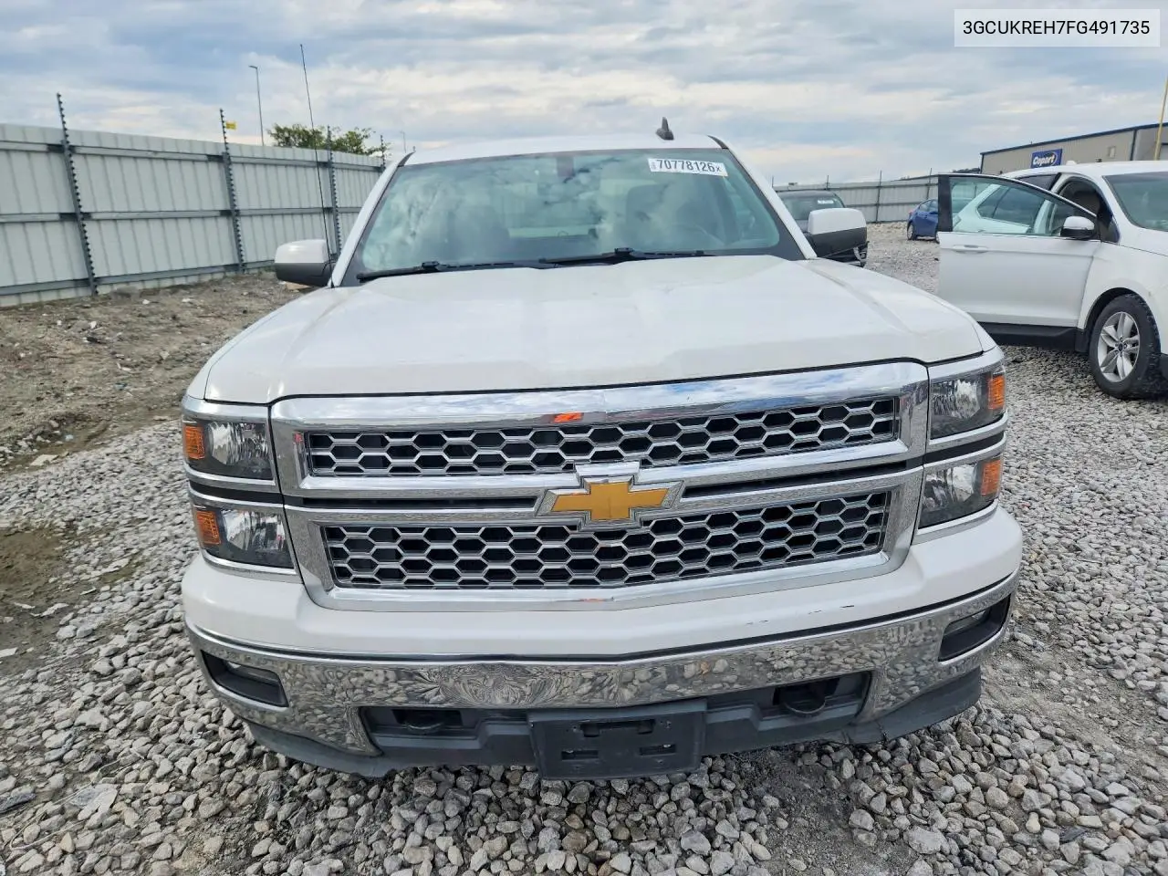2015 CHEVROLET SILVERADO VIN 3GCUKREH7FG491735 — фото 5