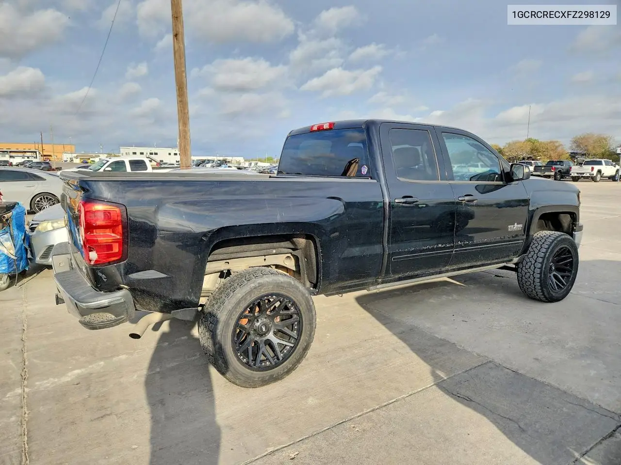 2015 CHEVROLET SILVERADO VIN 1GCRCRECXFZ298129 — фото 3