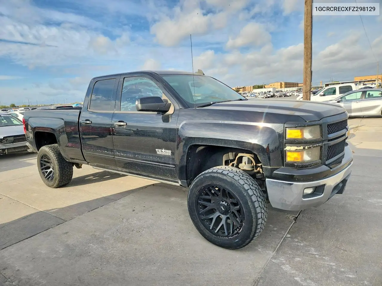 2015 CHEVROLET SILVERADO VIN 1GCRCRECXFZ298129 — фото 4