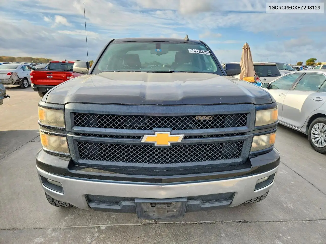 2015 CHEVROLET SILVERADO VIN 1GCRCRECXFZ298129 — фото 5