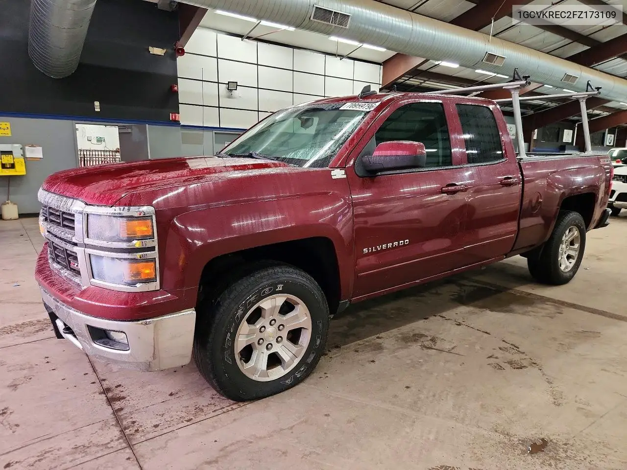 CHEVROLET SILVERADO 2015, VIN 1GCVKREC2FZ173109