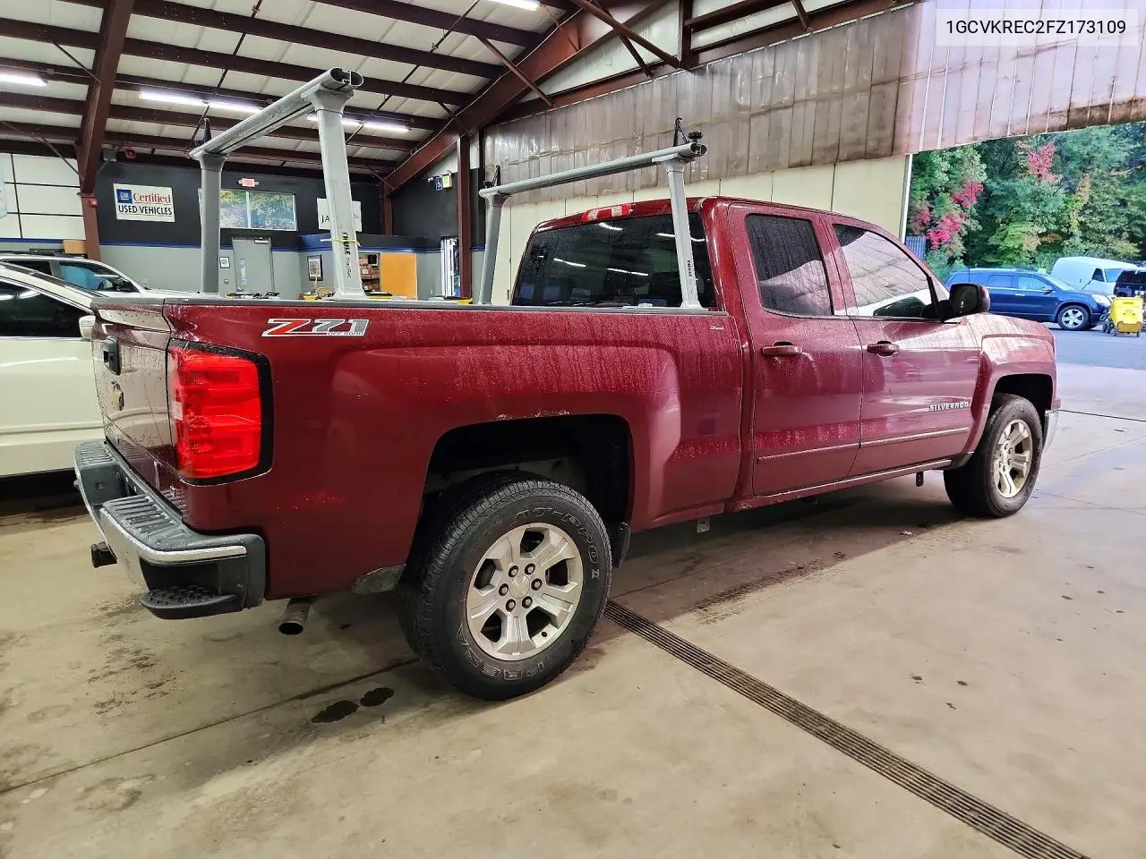 2015 CHEVROLET SILVERADO VIN 1GCVKREC2FZ173109 — фото 3