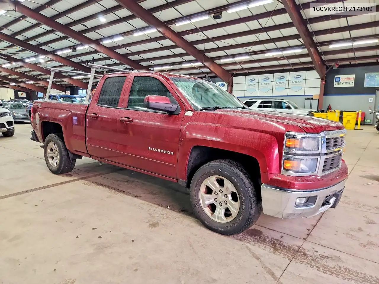 2015 CHEVROLET SILVERADO VIN 1GCVKREC2FZ173109 — фото 4