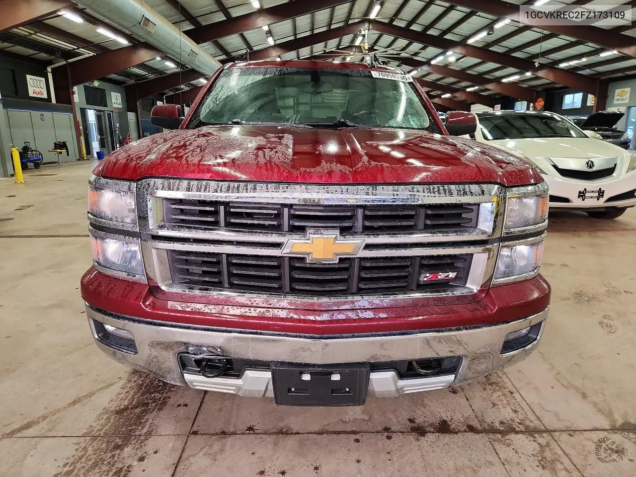 2015 CHEVROLET SILVERADO VIN 1GCVKREC2FZ173109 — фото 5