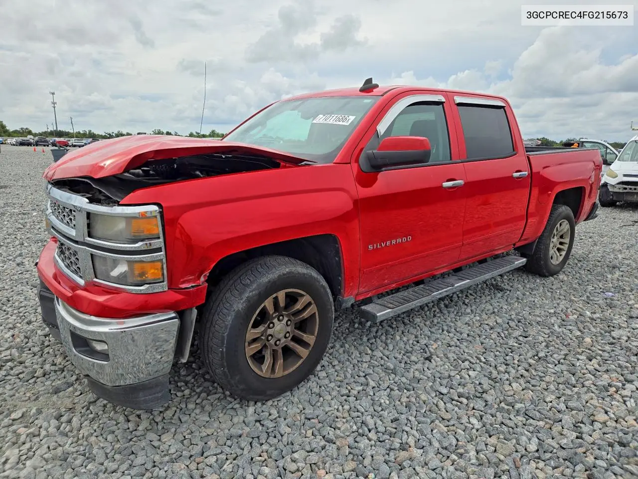 CHEVROLET SILVERADO 2015, VIN 3GCPCREC4FG215673