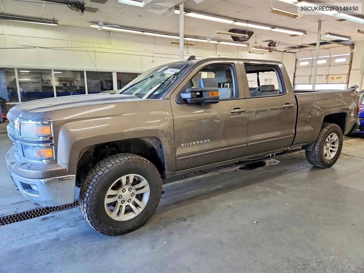 CHEVROLET SILVERADO 2015, VIN 3GCUKREC2FG148450