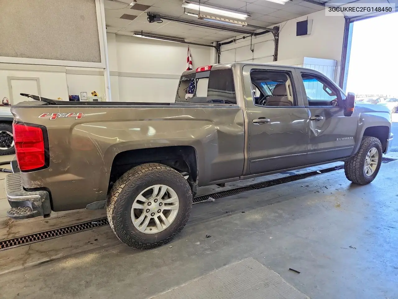 2015 CHEVROLET SILVERADO VIN 3GCUKREC2FG148450 — фото 3