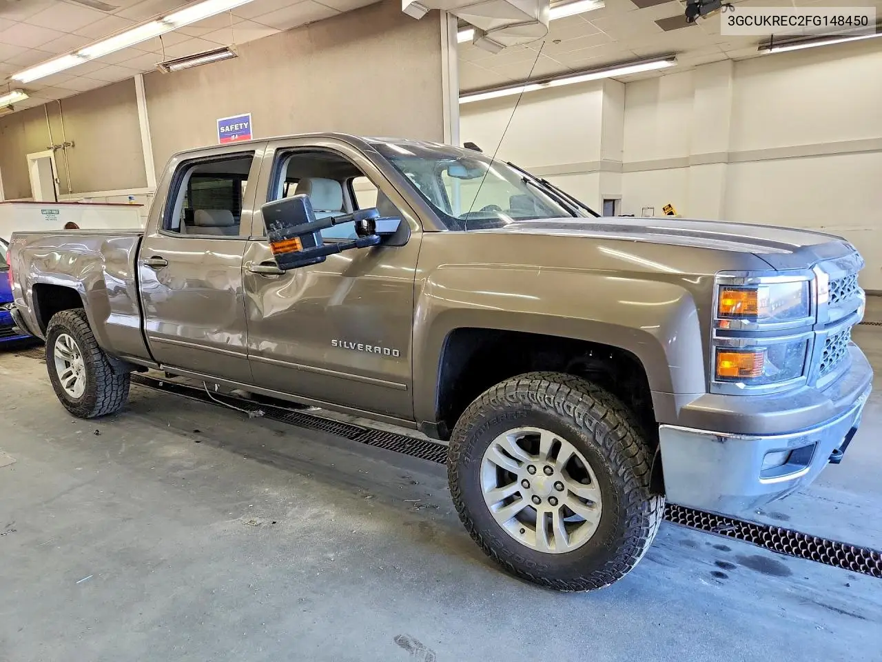 2015 CHEVROLET SILVERADO VIN 3GCUKREC2FG148450 — фото 4