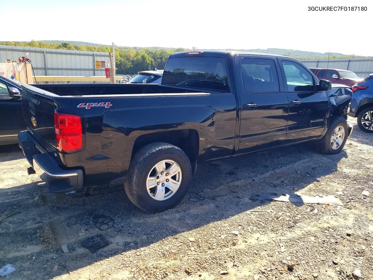 2015 CHEVROLET SILVERADO VIN 3GCUKREC7FG187180 — фото 3