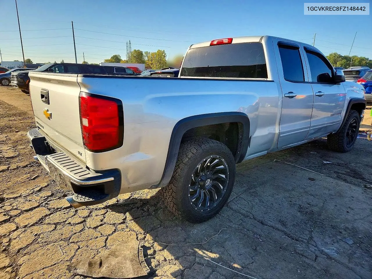 2015 CHEVROLET SILVERADO VIN 1GCVKREC8FZ148442 — фото 3