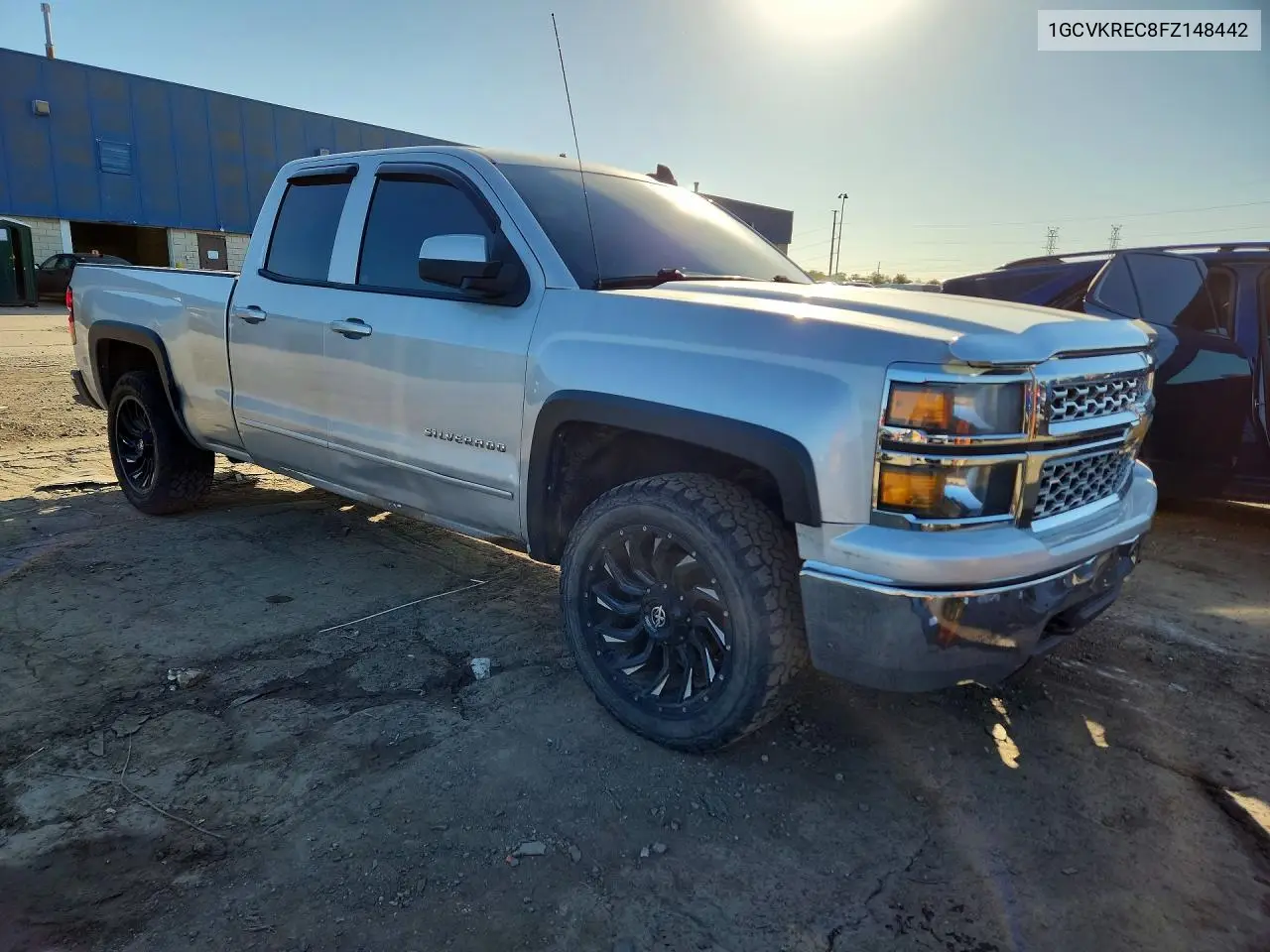 2015 CHEVROLET SILVERADO VIN 1GCVKREC8FZ148442 — фото 4