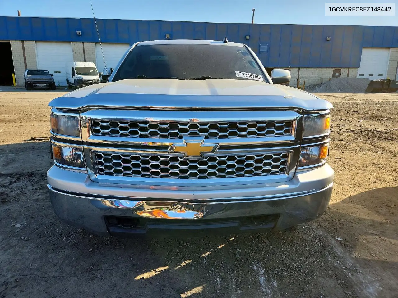 2015 CHEVROLET SILVERADO VIN 1GCVKREC8FZ148442 — фото 5