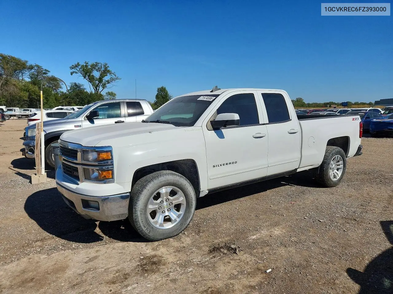 CHEVROLET SILVERADO 2015, VIN 1GCVKREC6FZ393000