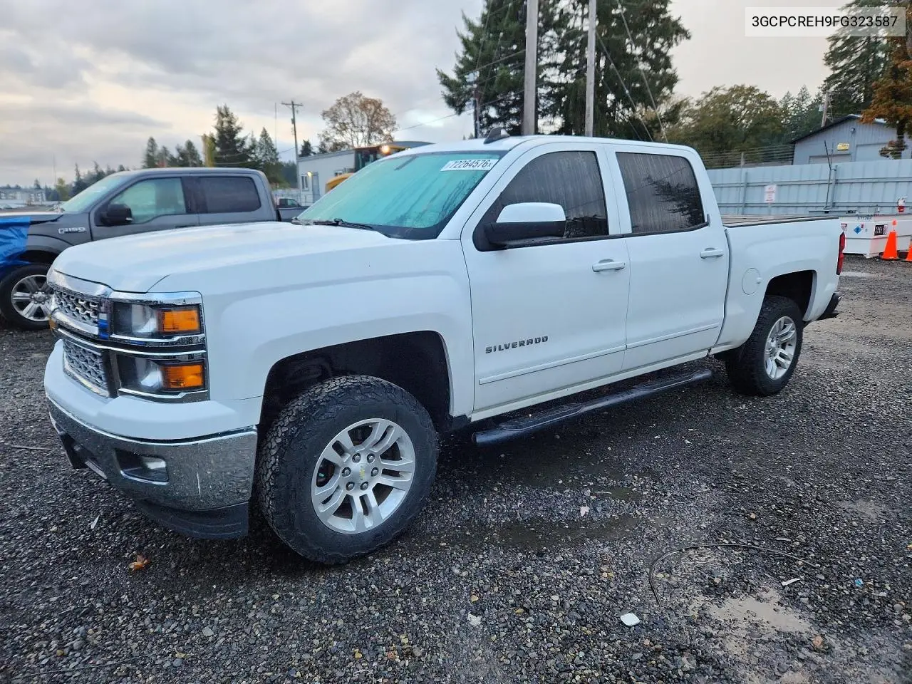 CHEVROLET SILVERADO 2015, VIN 3GCPCREH9FG323587