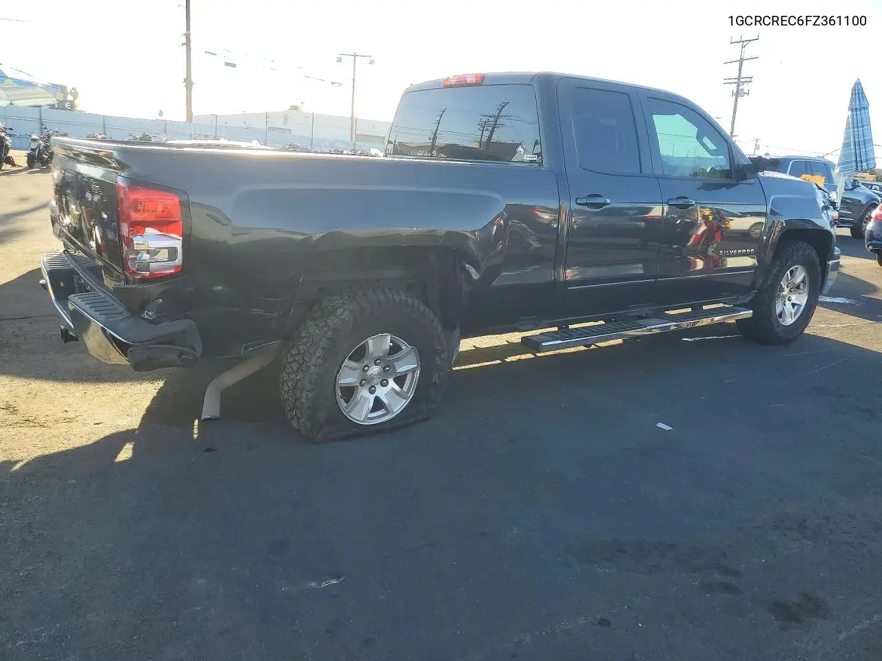 2015 CHEVROLET SILVERADO VIN 1GCRCREC6FZ361100 — фото 3