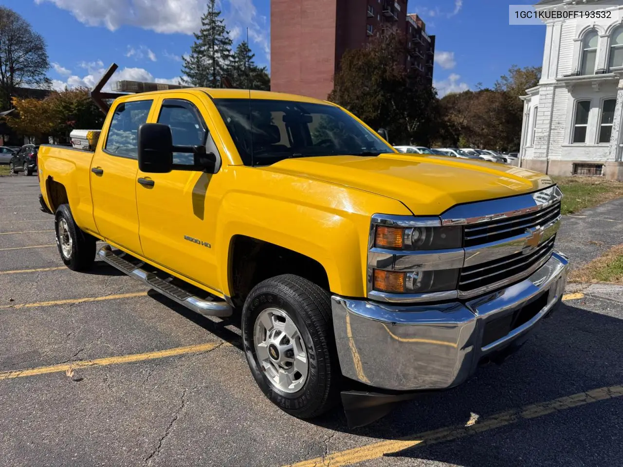 CHEVROLET SILVERADO 2015, VIN 1GC1KUEB0FF193532