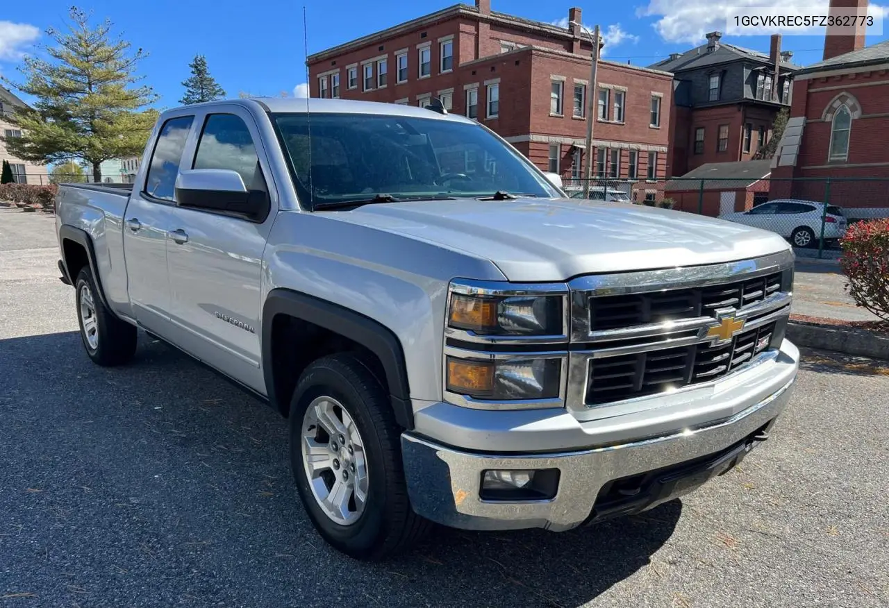 CHEVROLET SILVERADO 2015, VIN 1GCVKREC5FZ362773