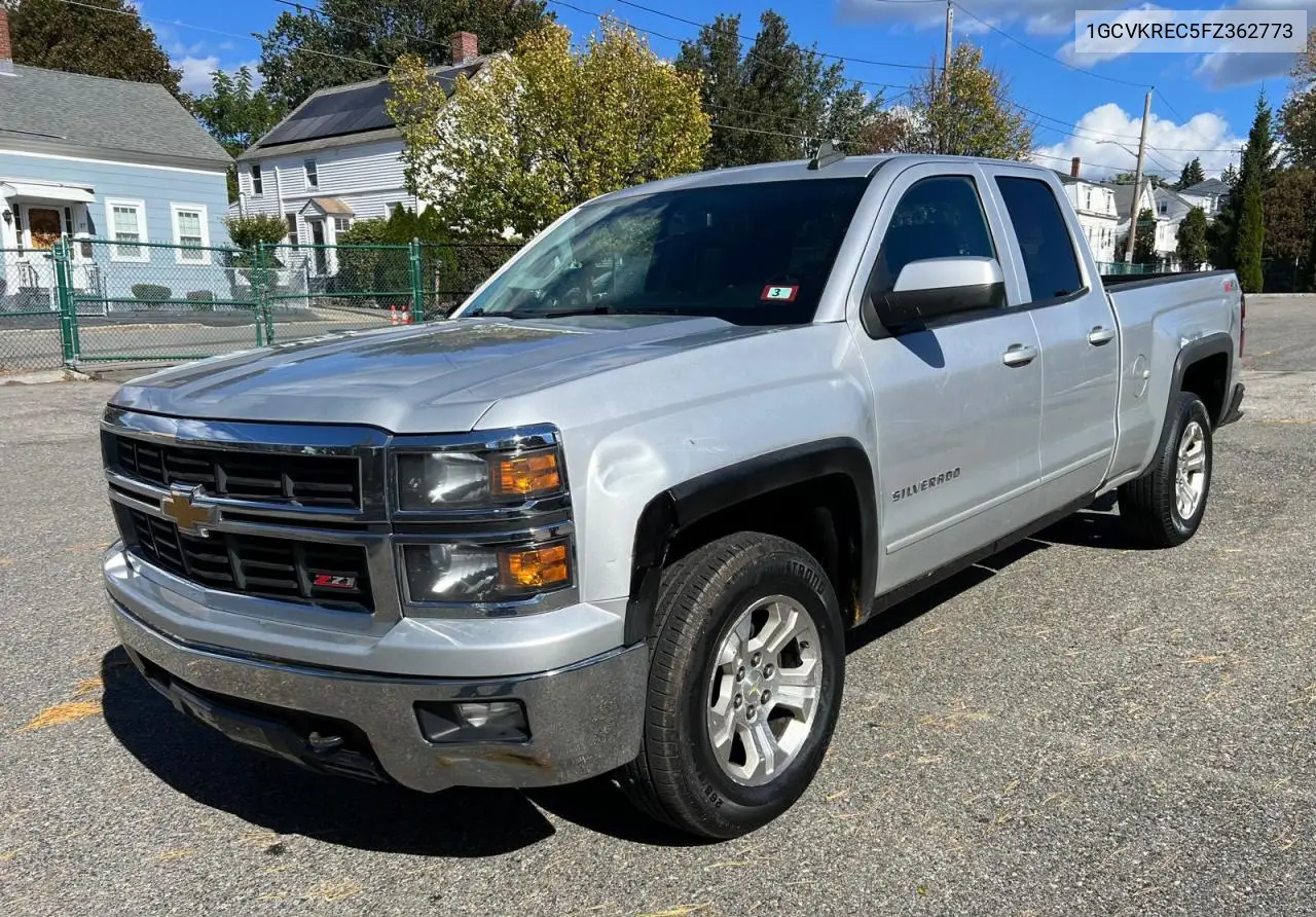 2015 CHEVROLET SILVERADO VIN 1GCVKREC5FZ362773 — фото 2