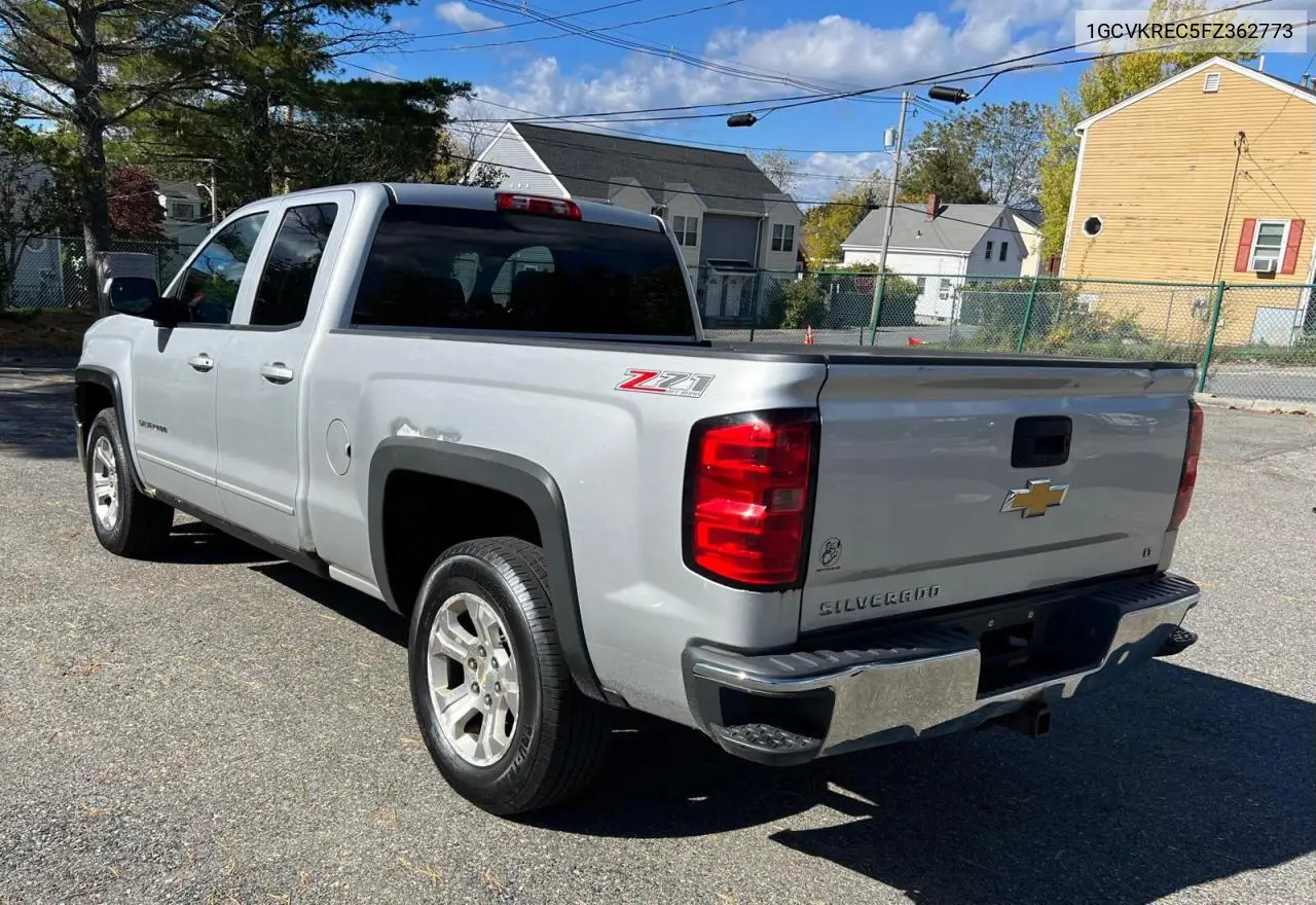 2015 CHEVROLET SILVERADO VIN 1GCVKREC5FZ362773 — фото 3