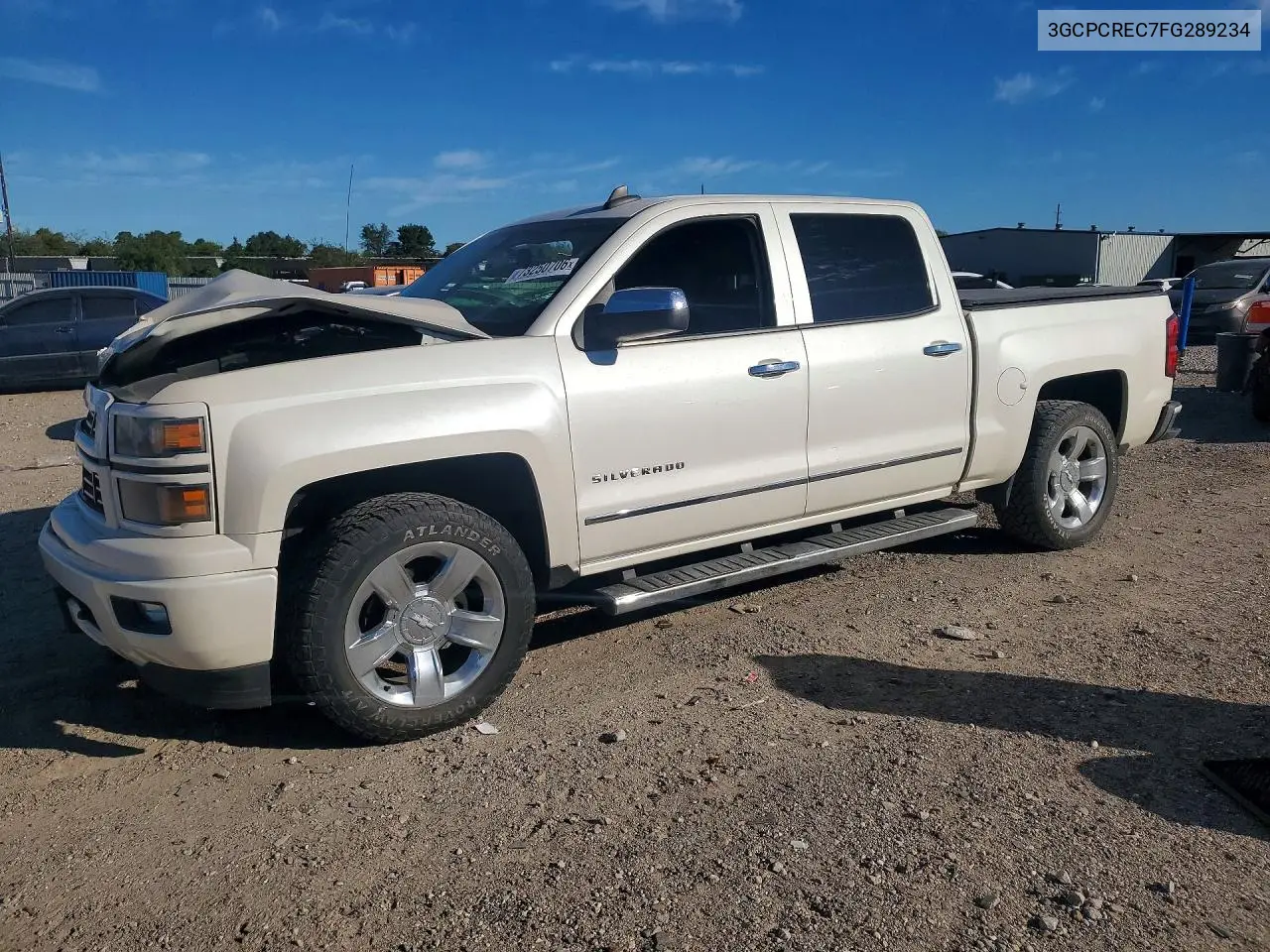 CHEVROLET SILVERADO 2015, VIN 3GCPCREC7FG289234