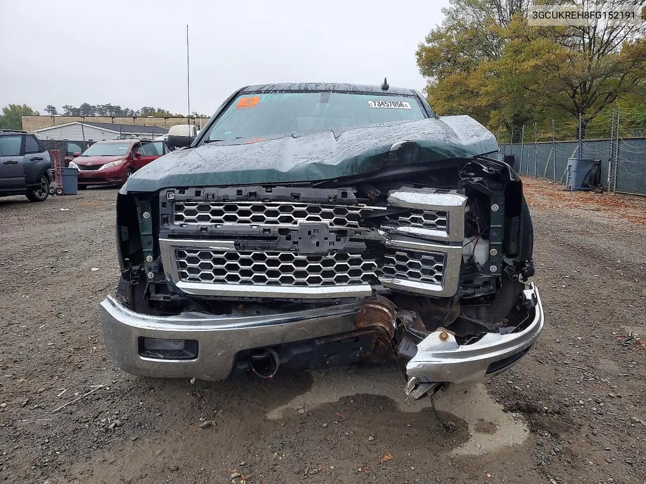 2015 CHEVROLET SILVERADO VIN 3GCUKREH8FG152191 — фото 5