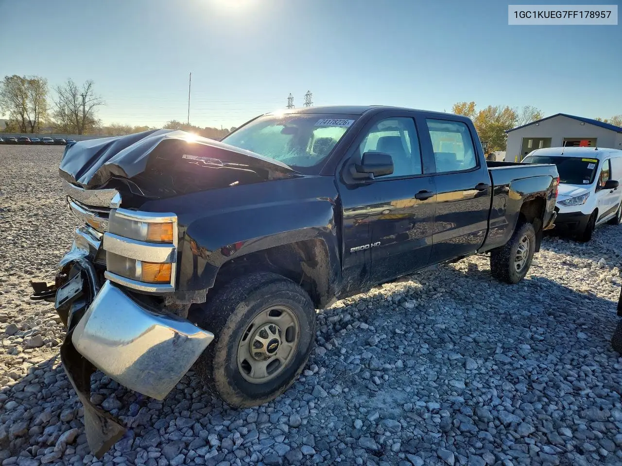 CHEVROLET SILVERADO 2015, VIN 1GC1KUEG7FF178957